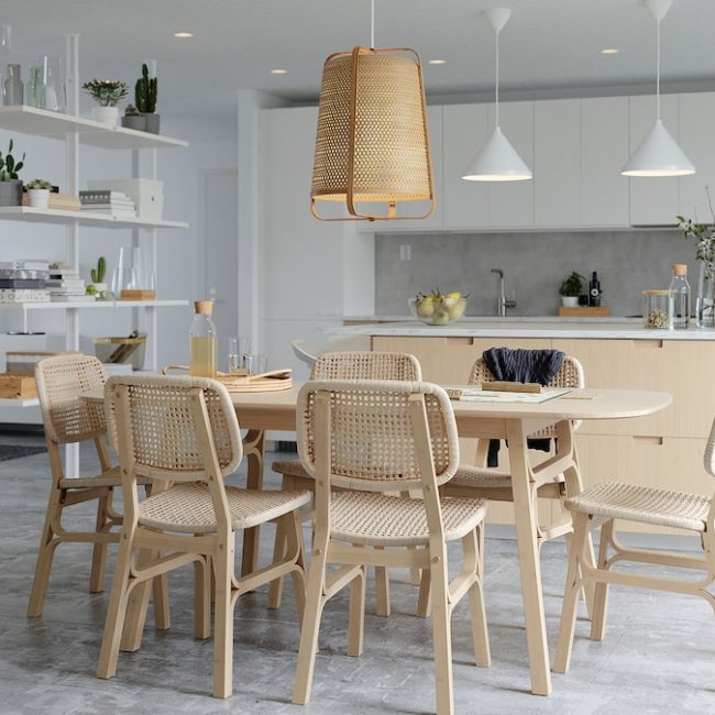 Voxlöv Stuhl IKEA Esszimmer Einrichtung