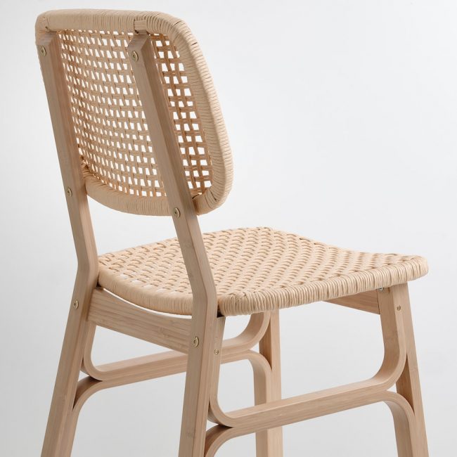 Voxlöv Stuhl IKEA Rückansicht