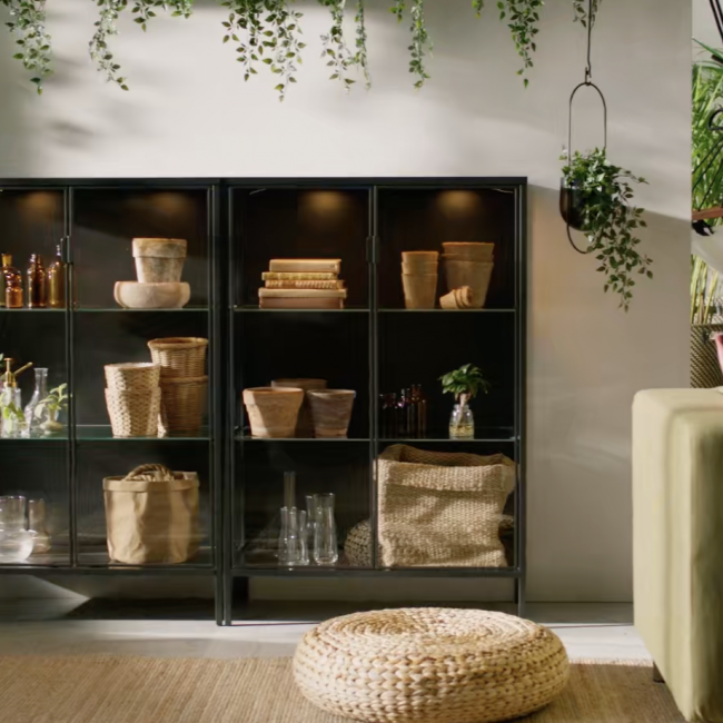 Rudsta_Vitrine_Wohnzimmer