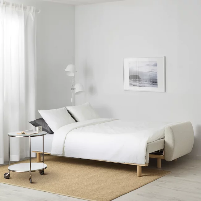 Grunnarp 3er Bettsofa ausgezogen