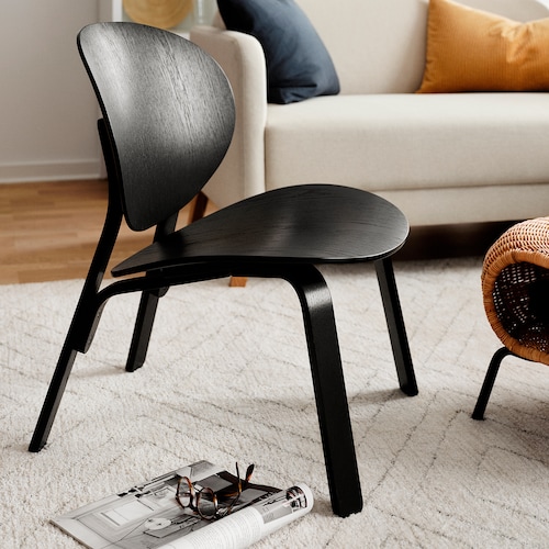 IKEA Fröset Sessel schwarz