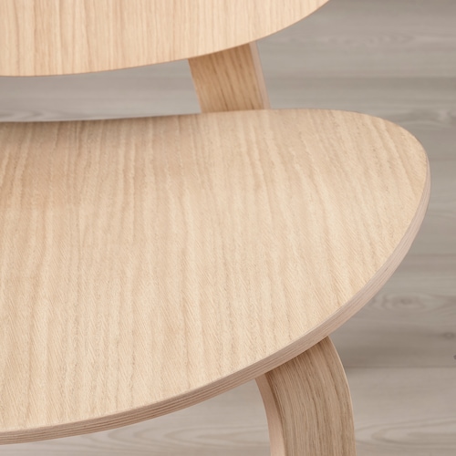 IKEA Fröset Sessel Eichenfurnier Sitzfläche
