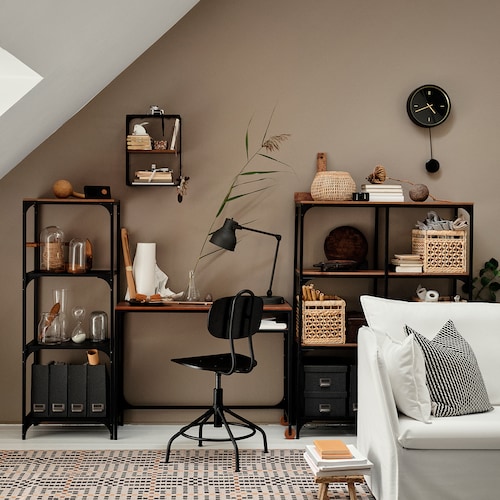 IKEA Kullaberg schwarz Homeoffice